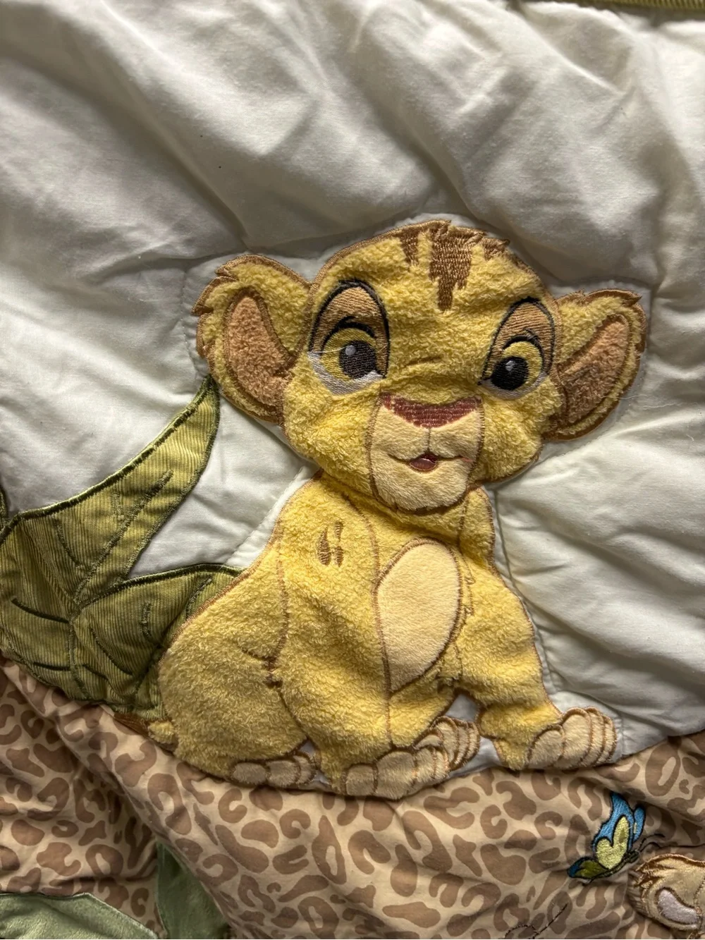 Disney Lion King Simba’s Wild Adventure Baby Comforter Soft